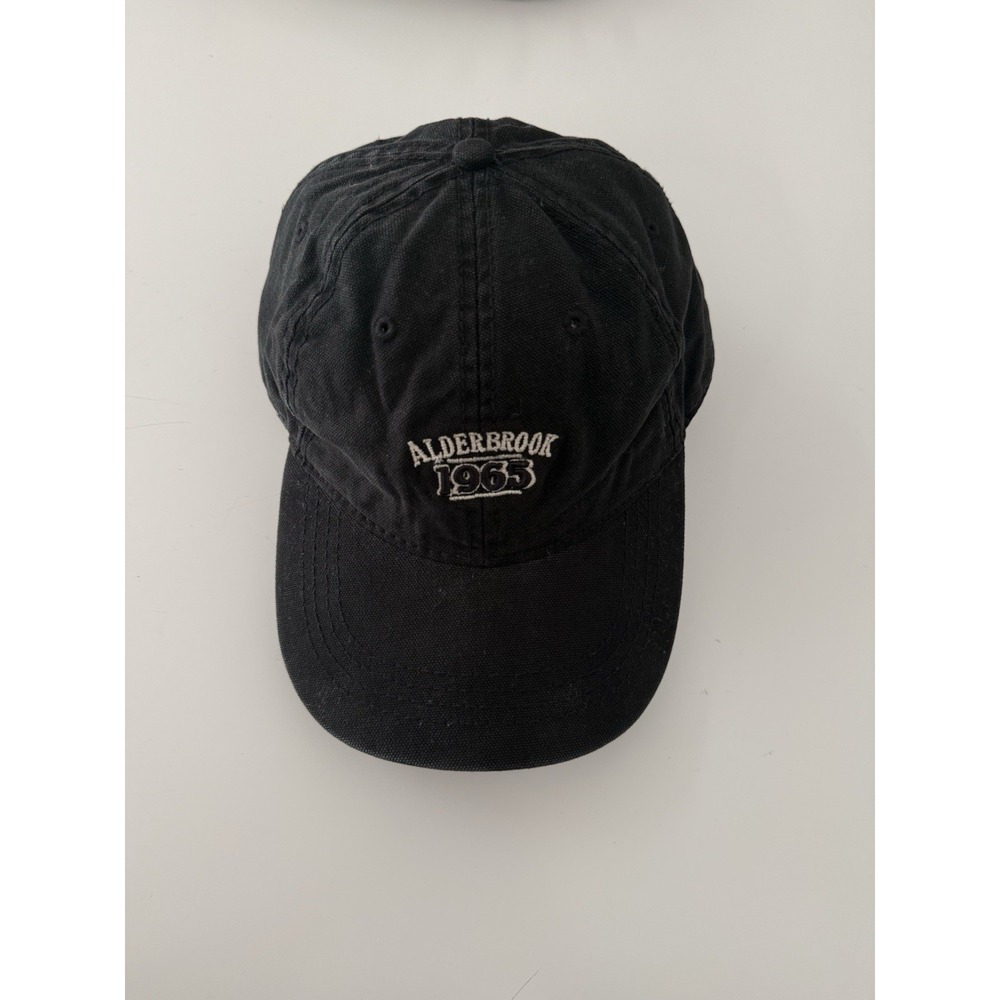 Ahead Headgear Alderbrook 1965 Black Cap Hat 100% Cotton Mid Fit Adjustable